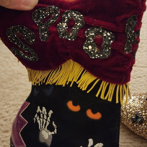 Very Rare Irregular Choice Light Up Halloween Boots - Picture 6 of 11